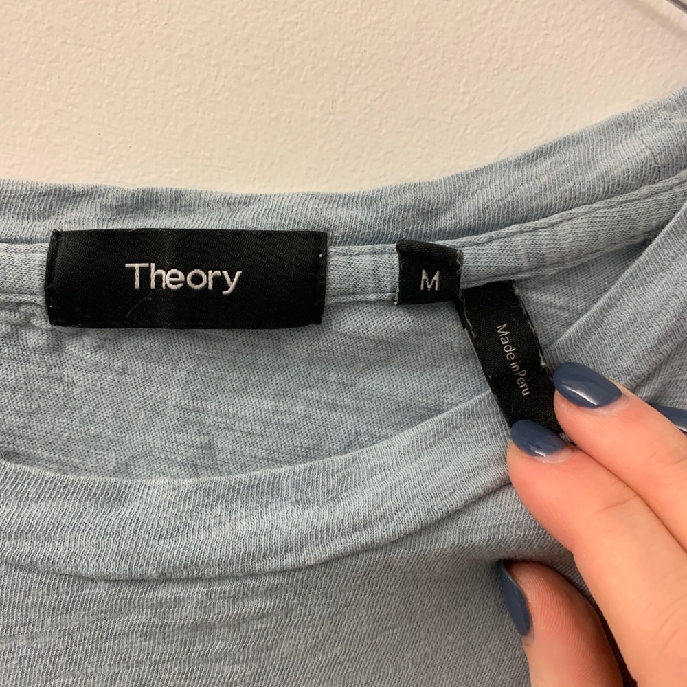 Light blue theory t shirt